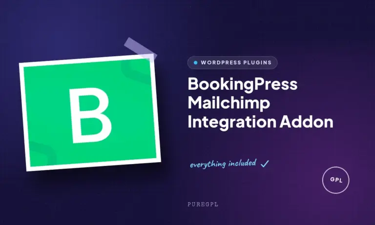 bookingpress mailchimp integration addon