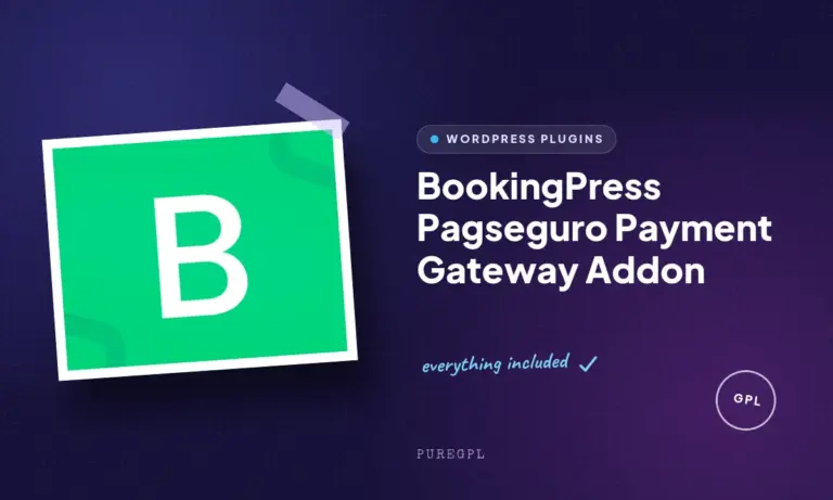 bookingpress pagseguro payment gateway addon