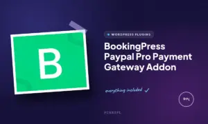 bookingpress paypal pro payment gateway addon