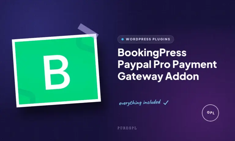 bookingpress paypal pro payment gateway addon