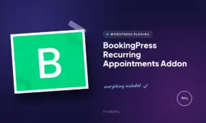 bookingpress recurring appointments addon