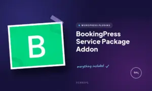 bookingpress service package addon