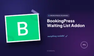 bookingpress waiting list addon