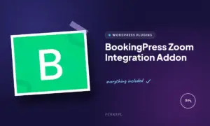 bookingpress zoom integration addon