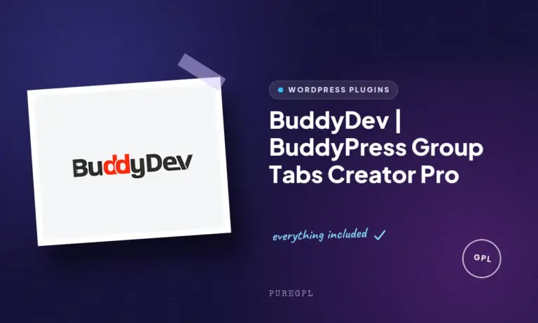 buddydev buddypress group tabs creator pro