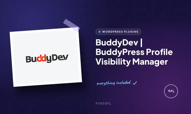 buddydev buddypress profile visibility manager