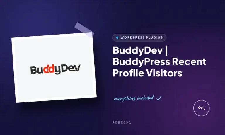 buddydev buddypress recent profile visitors