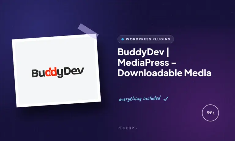 buddydev mediapress downloadable media