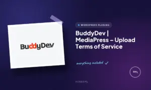 buddydev mediapress upload terms of service