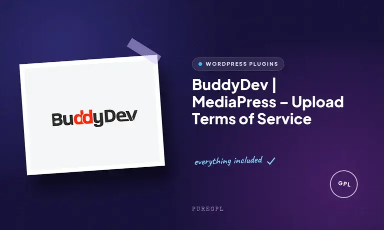 buddydev mediapress upload terms of service