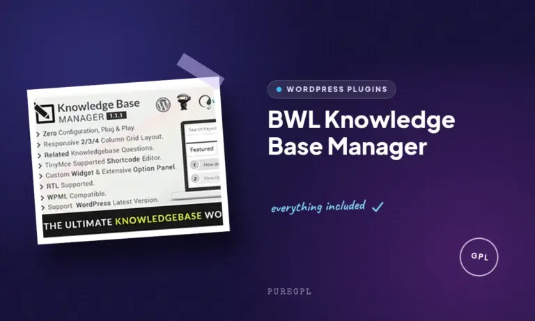 bwl knowledge base manager