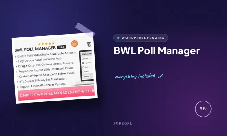 bwl poll manager