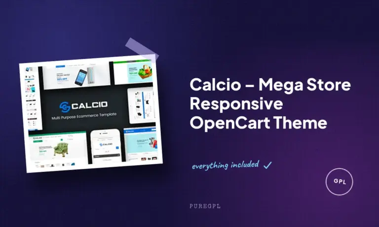 calcio mega store responsive opencart theme