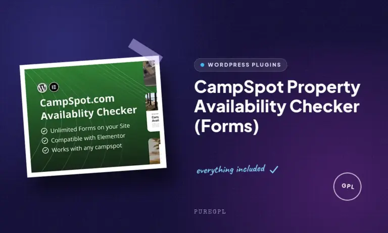 campspot property availability checker forms