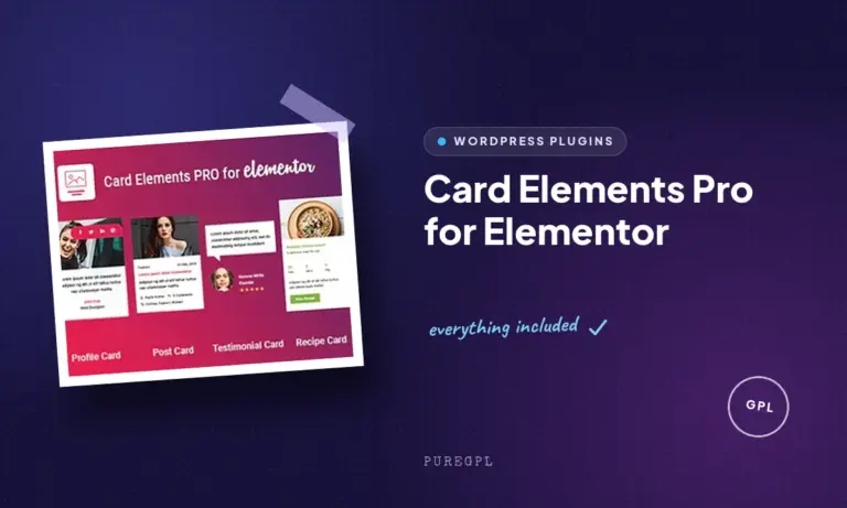 card elements pro for elementor