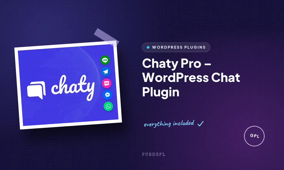 Chaty Pro – WordPress Chat Plugin