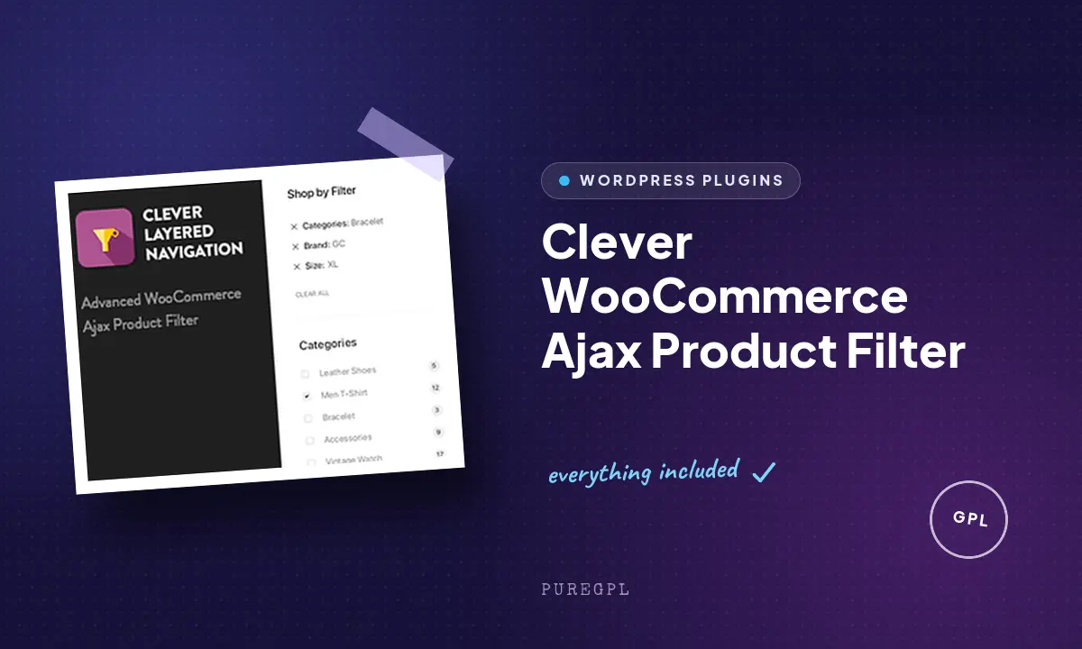 Clever WooCommerce Ajax Product Filter
