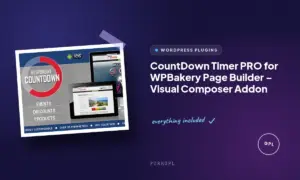 countdown timer pro for wpbakery page builder visual composer addon