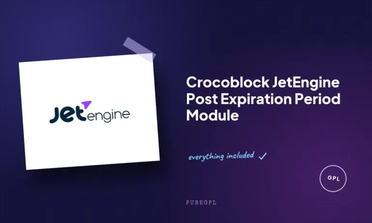crocoblock jetengine post expiration period module