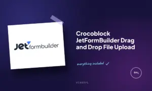 crocoblock jetformbuilder drag and drop file upload