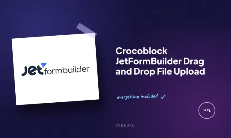 crocoblock jetformbuilder drag and drop file upload