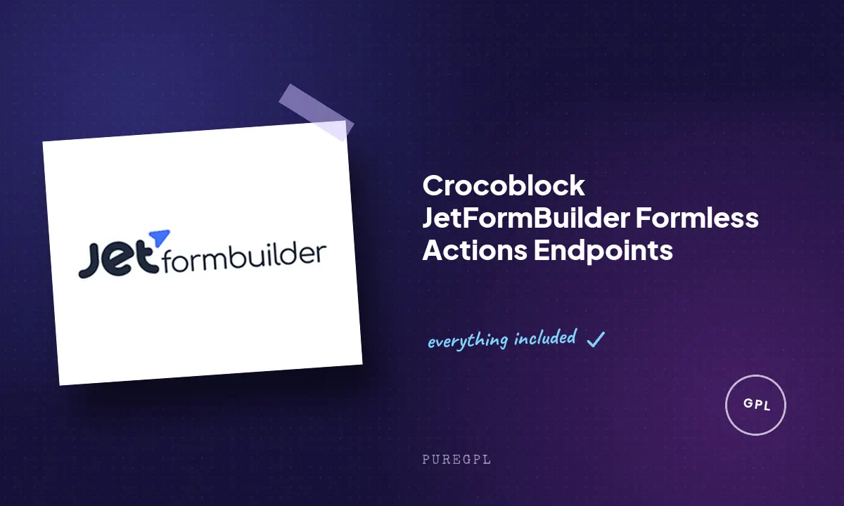 JetFormBuilder Formless Actions Endpoints