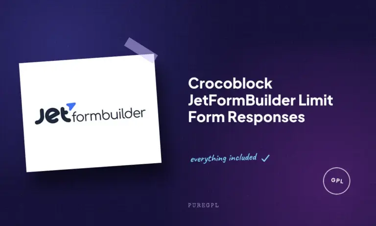 crocoblock jetformbuilder limit form responses