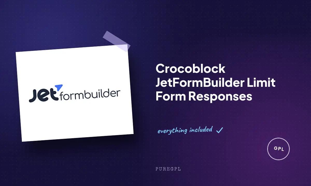JetFormBuilder Limit Form Responses
