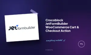 crocoblock jetformbuilder woocommerce cart checkout action