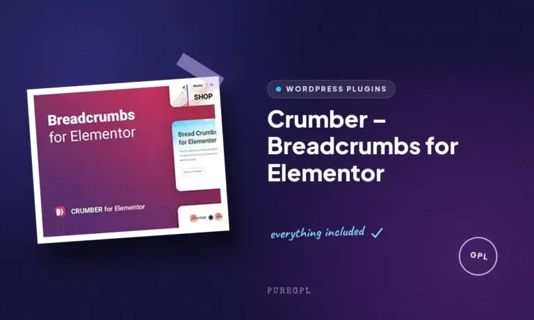 crumber breadcrumbs for elementor