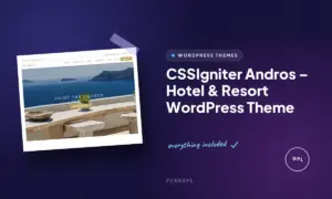 cssigniter andros hotel resort wordpress theme