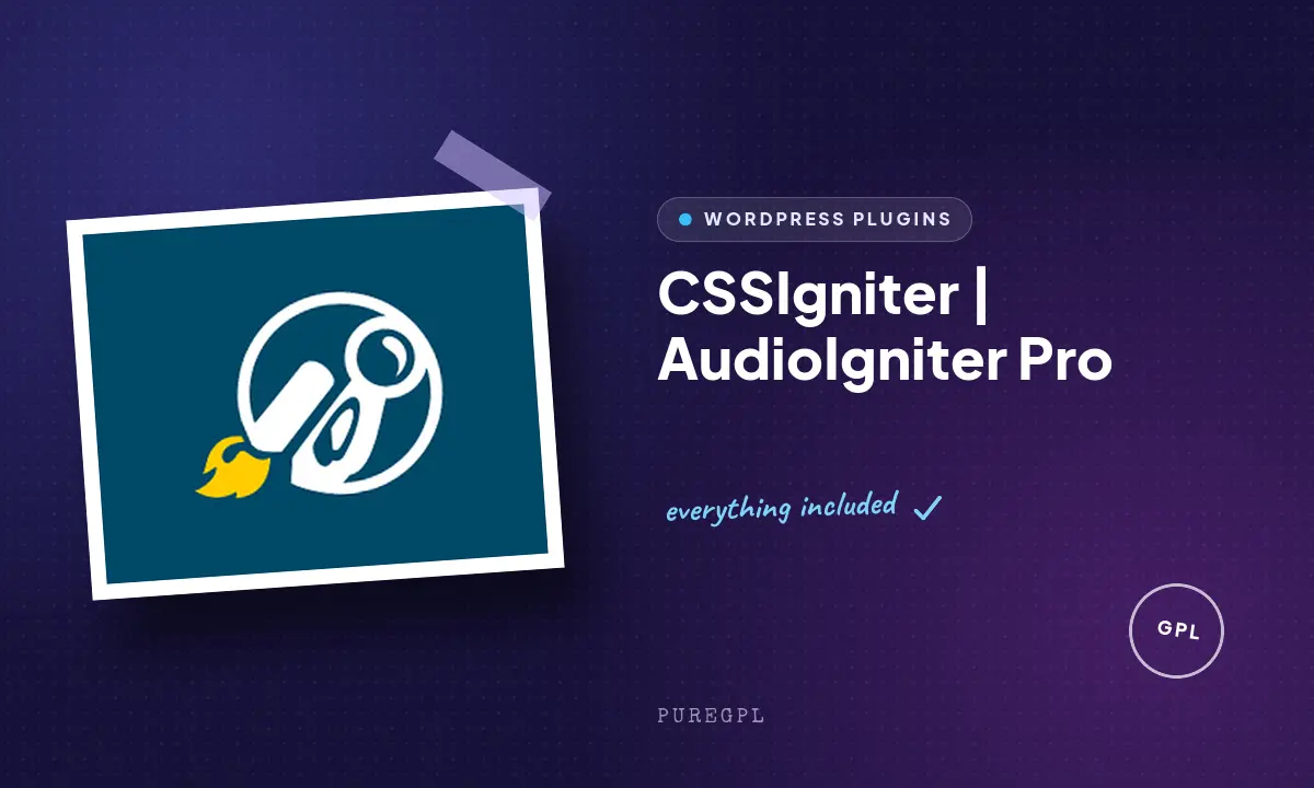 CSSIgniter | AudioIgniter Pro