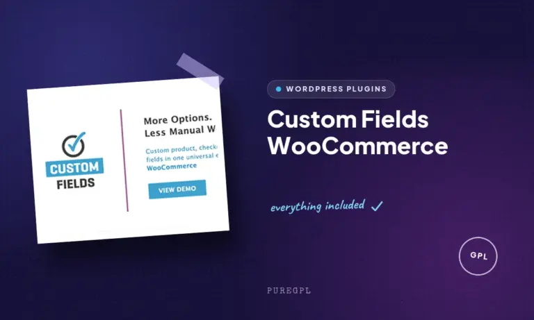 custom fields woocommerce