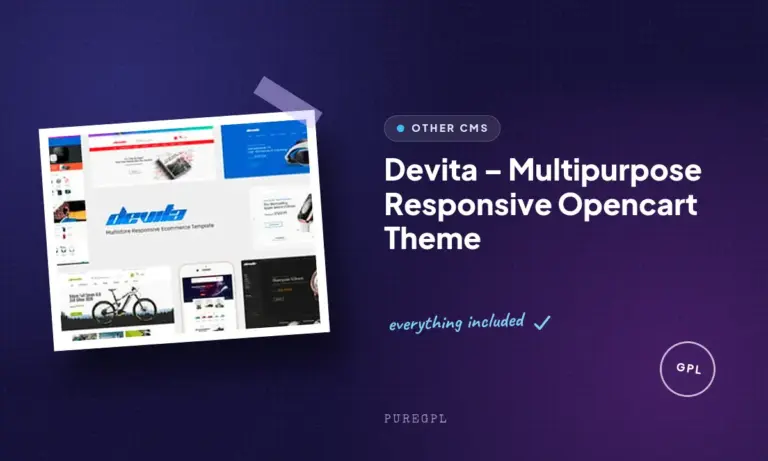devita multipurpose responsive opencart theme