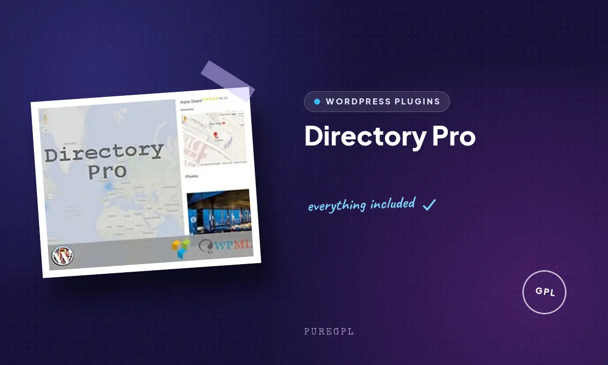 Codecanyon | Directory Pro