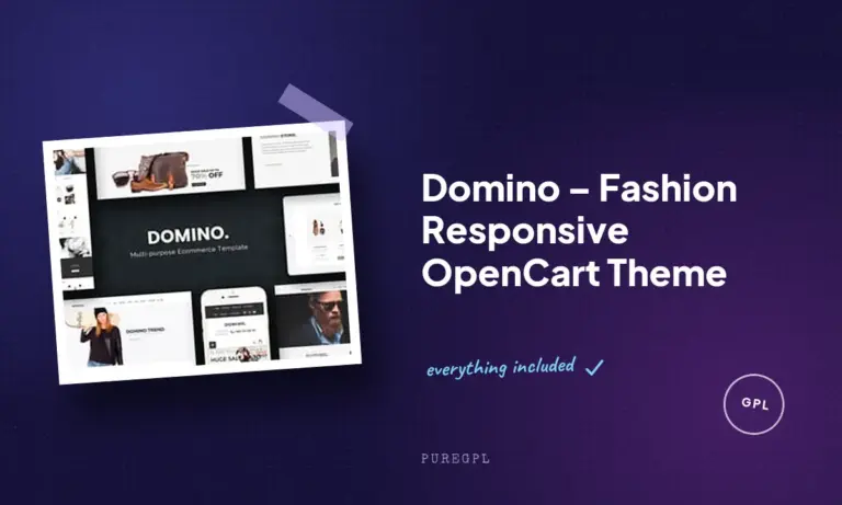 domino fashion responsive opencart theme