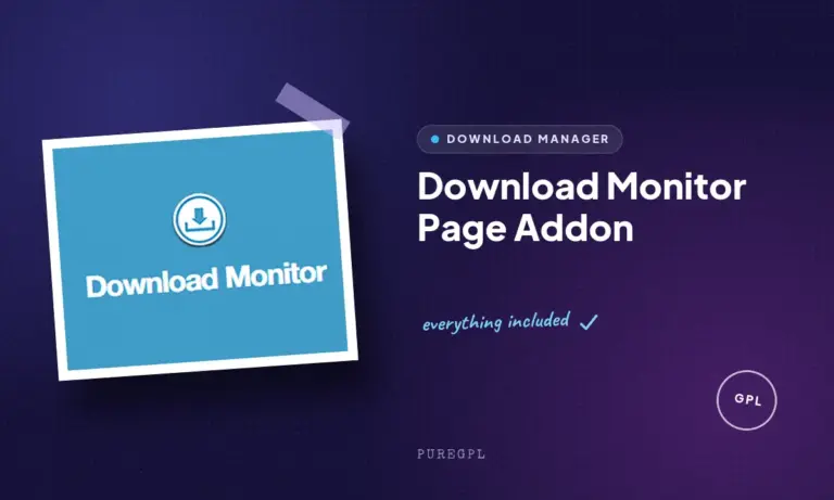 download monitor page addon