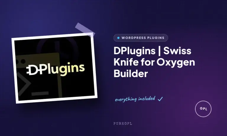 dplugins swiss knife for oxygen builder