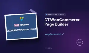 dt woocommerce page builder