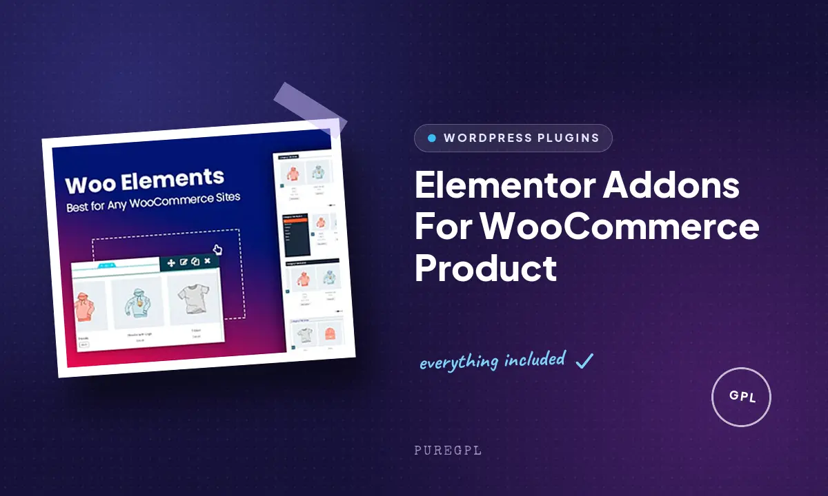 Elementor Addons For WooCommerce Product