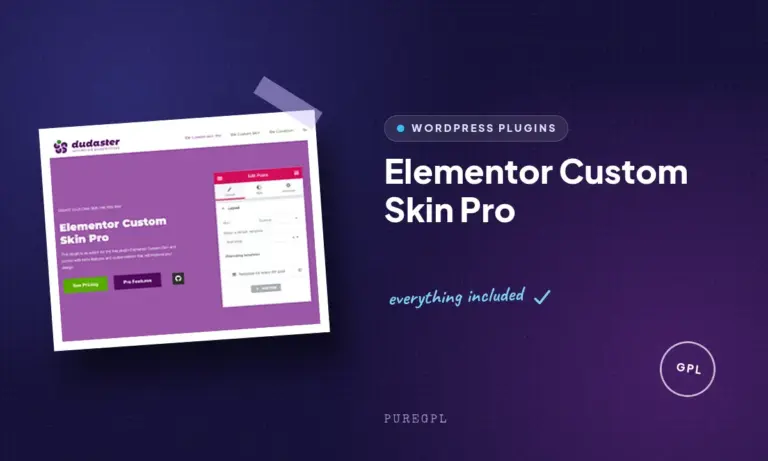elementor custom skin pro