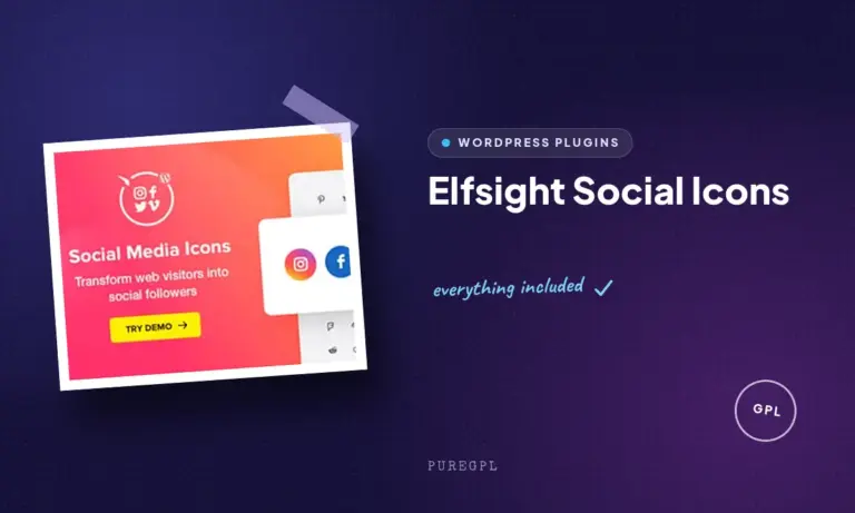 elfsight social icons