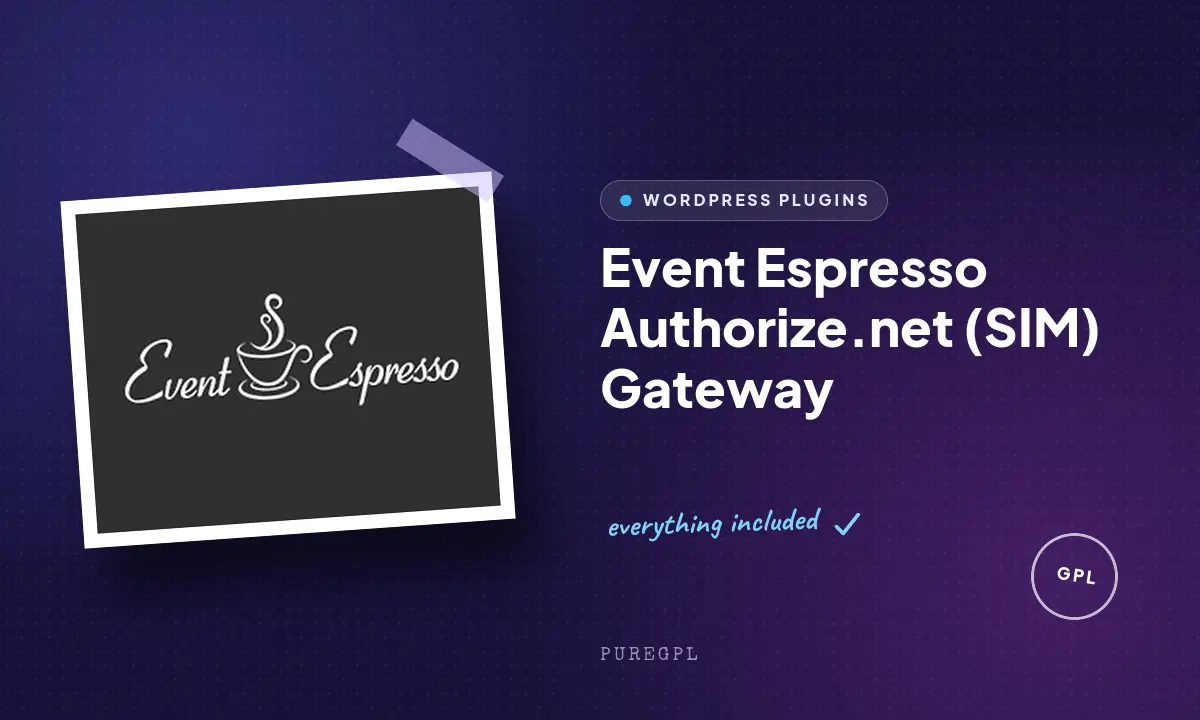 Event espresso | Authorize.net (SIM) Gateway