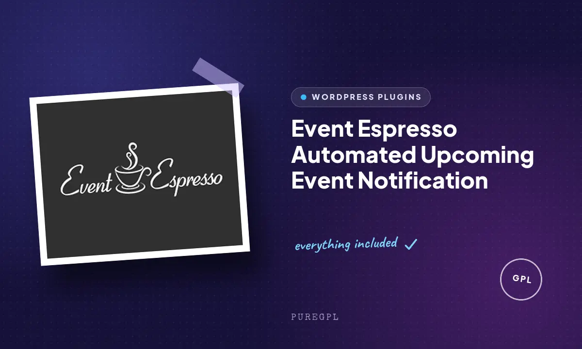 Automated Upcoming Event Notification