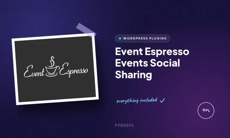 event espresso events social sharing