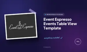 event espresso events table view template