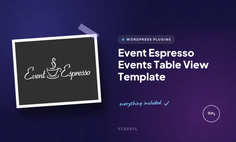 event espresso events table view template