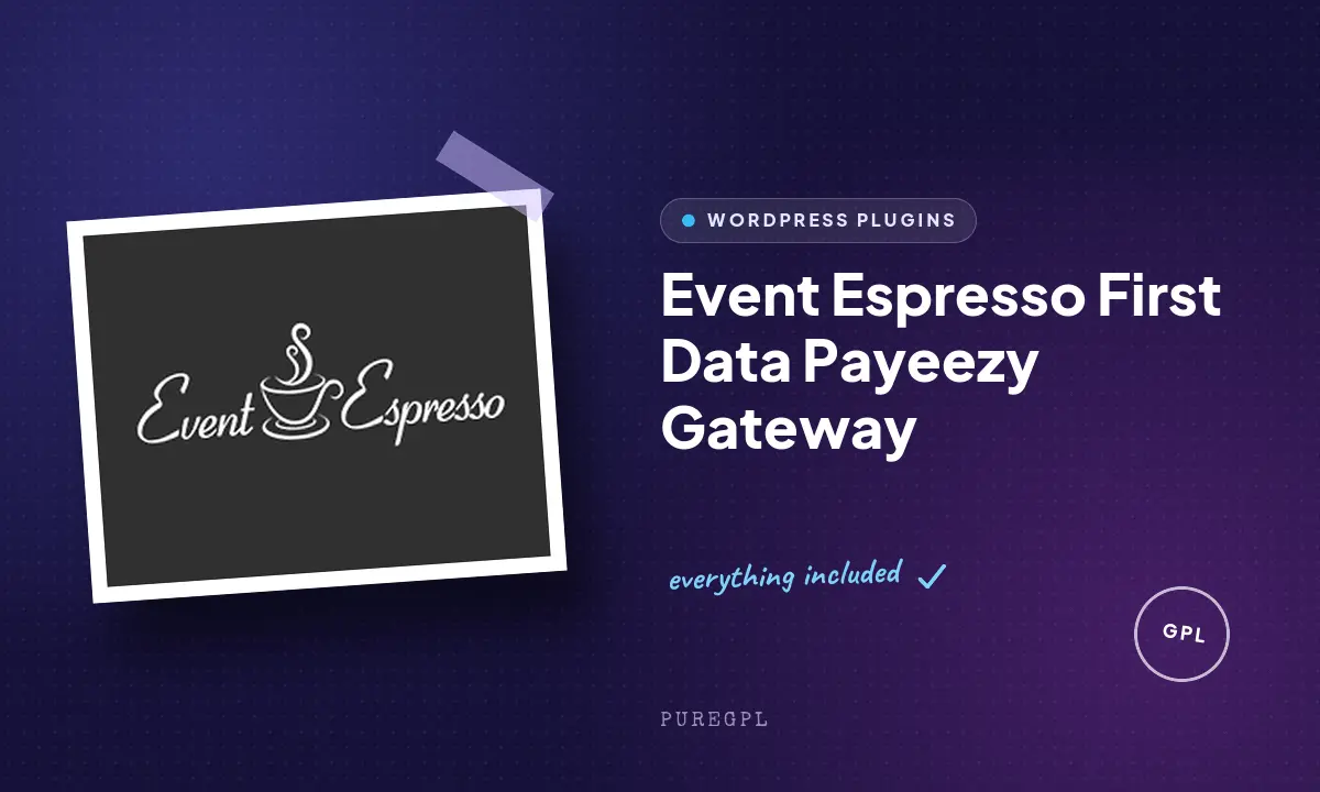 Event espresso | First Data Payeezy Gateway