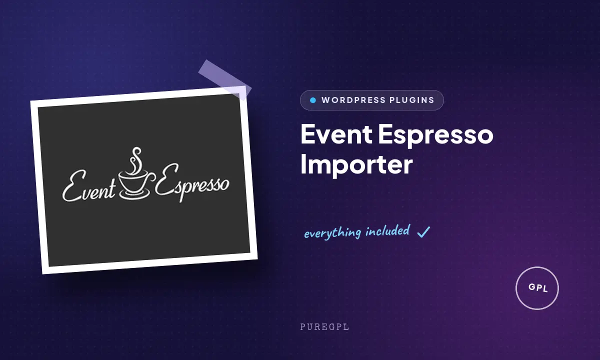 Event espresso | Importer