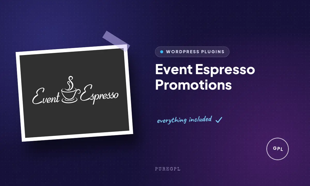 Event espresso | Promotions